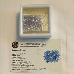 Tanzanite Parcel in Blue